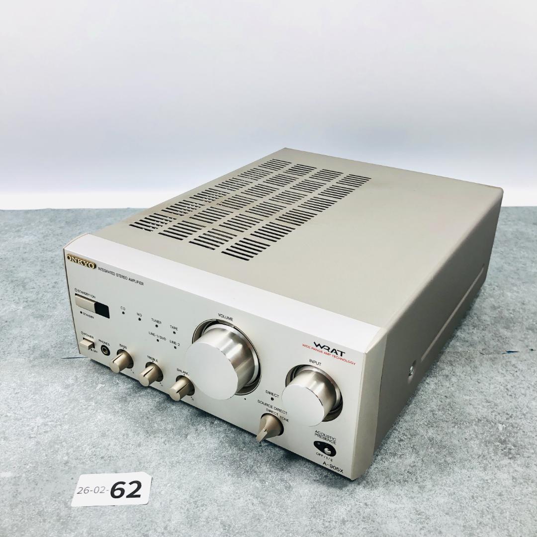 【動作確認済み】ONKYO オンキョー A-905X プリメインアンプ 2-62
