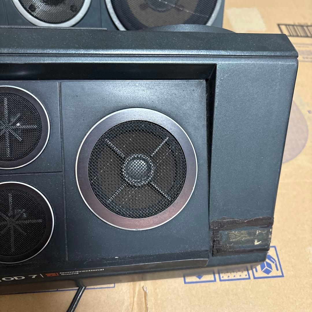 当時物 クラリオンod-7 置き型スピーカー 旧車