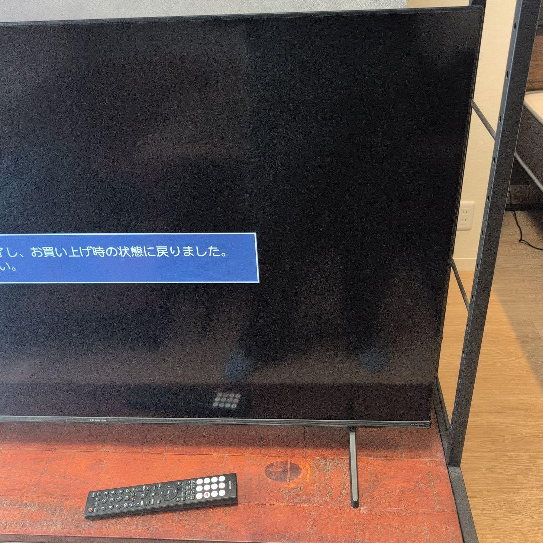 ● 極美品 Hisense 50インチ 4K液晶テレビ 50E6K Dolby