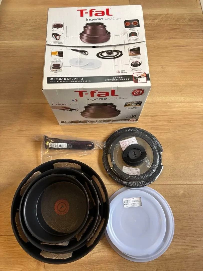 新品T-fal インジニオ・ネオ IH ショコラ・エクセレンス10点