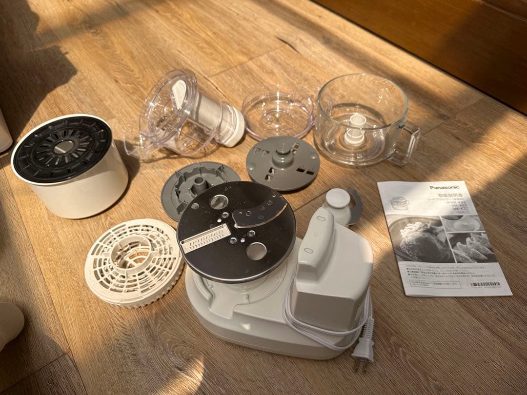 未使用品　Panasonic パナソニック　フードプロセッサー　mk-82
