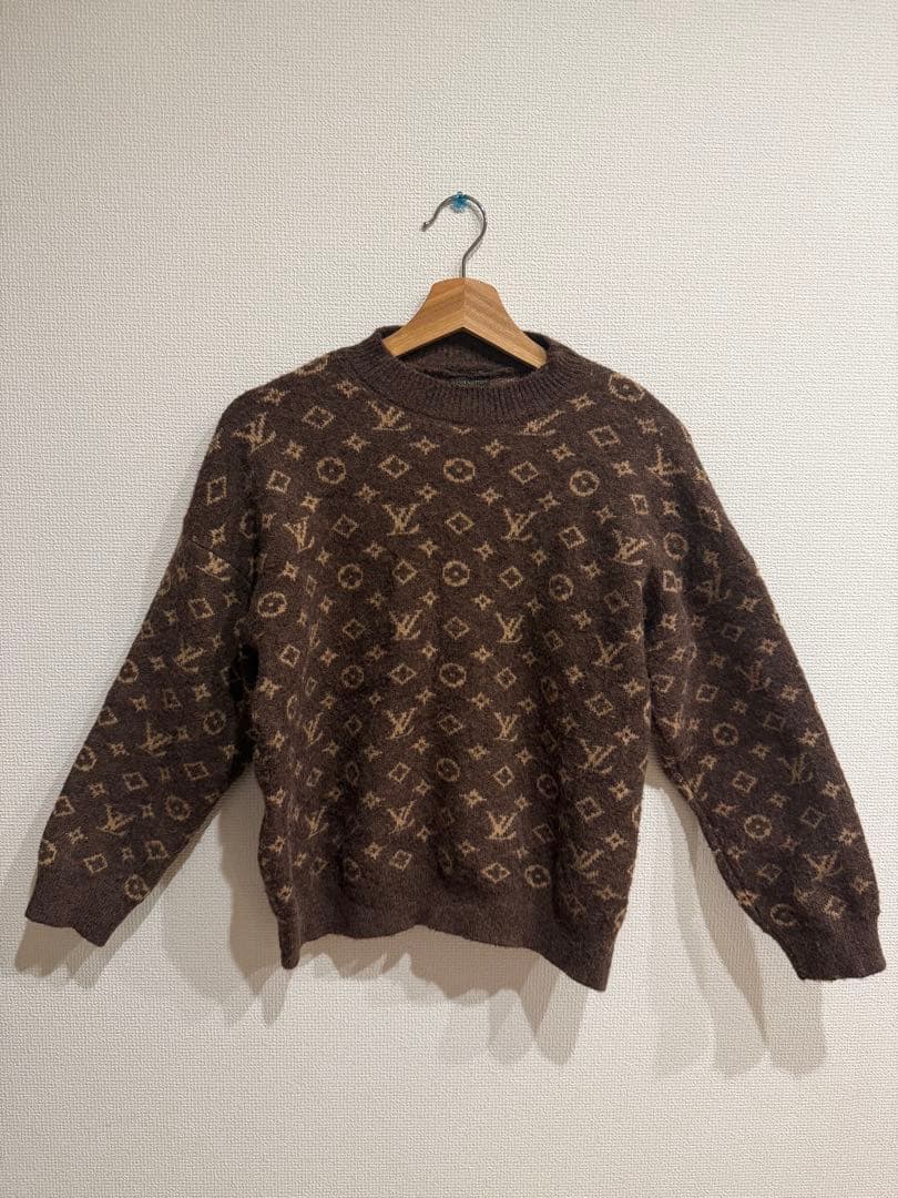 Louis Vuitton ロゴパターン セーター