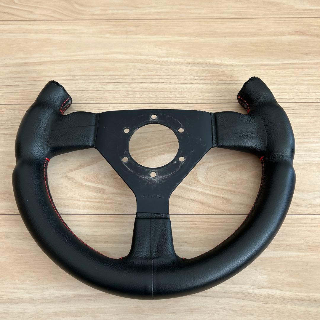 佐藤琢磨仕様　レザー ステアリング
