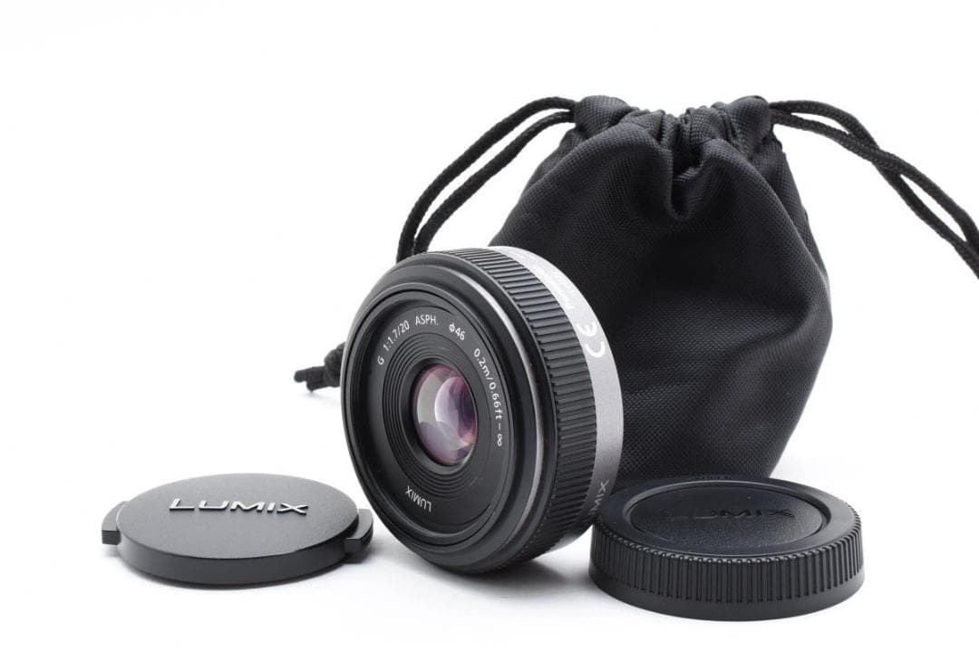 良品 Panasonic LUMIX G 20mm F1.7 ASPH.