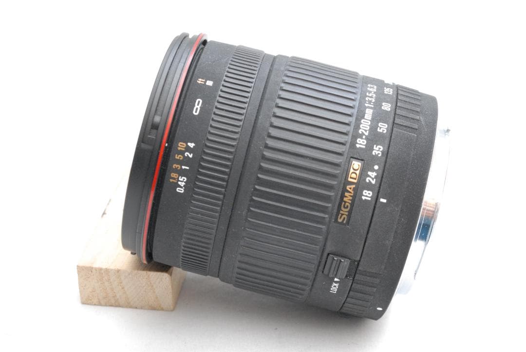 SIGMA DC 18-200mm 1:3.5-6.3 (良品）
