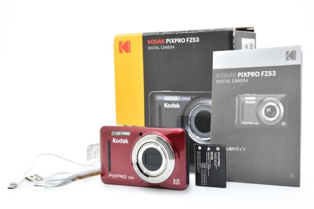 ★☆美品　コダック　PIXPRO　FZ53　元箱付　エモ写真　NO.619☆★