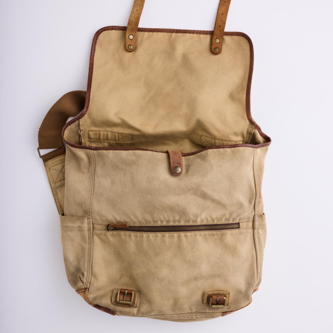 J.Crew Waxwear グレートポイントメッセンジャーバッグ