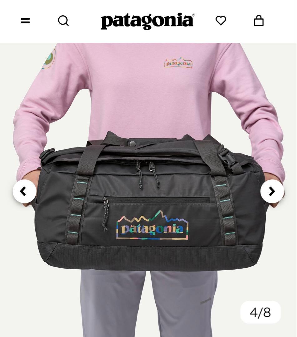 パタゴニア　ブラックホールダッフル　40Ｌ