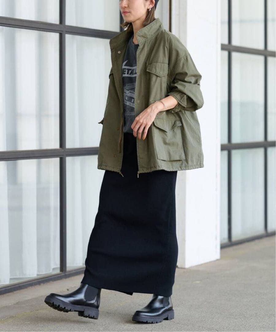 【美品‼︎】FRAMeWORK フレームワーク　リップストップミリタリーブルゾン