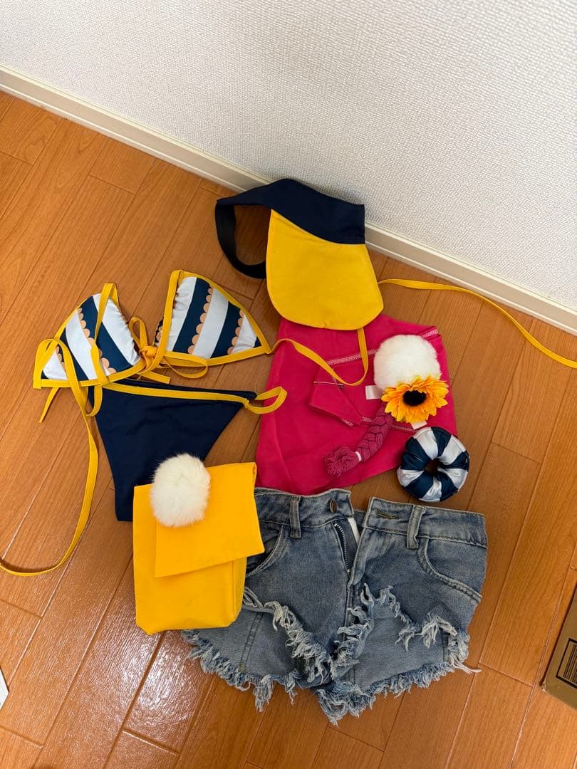 n*e様 ブルーアーカイブ　ブルアカ　久田イズナ　水着イズナ　コスプレ　衣装　靴