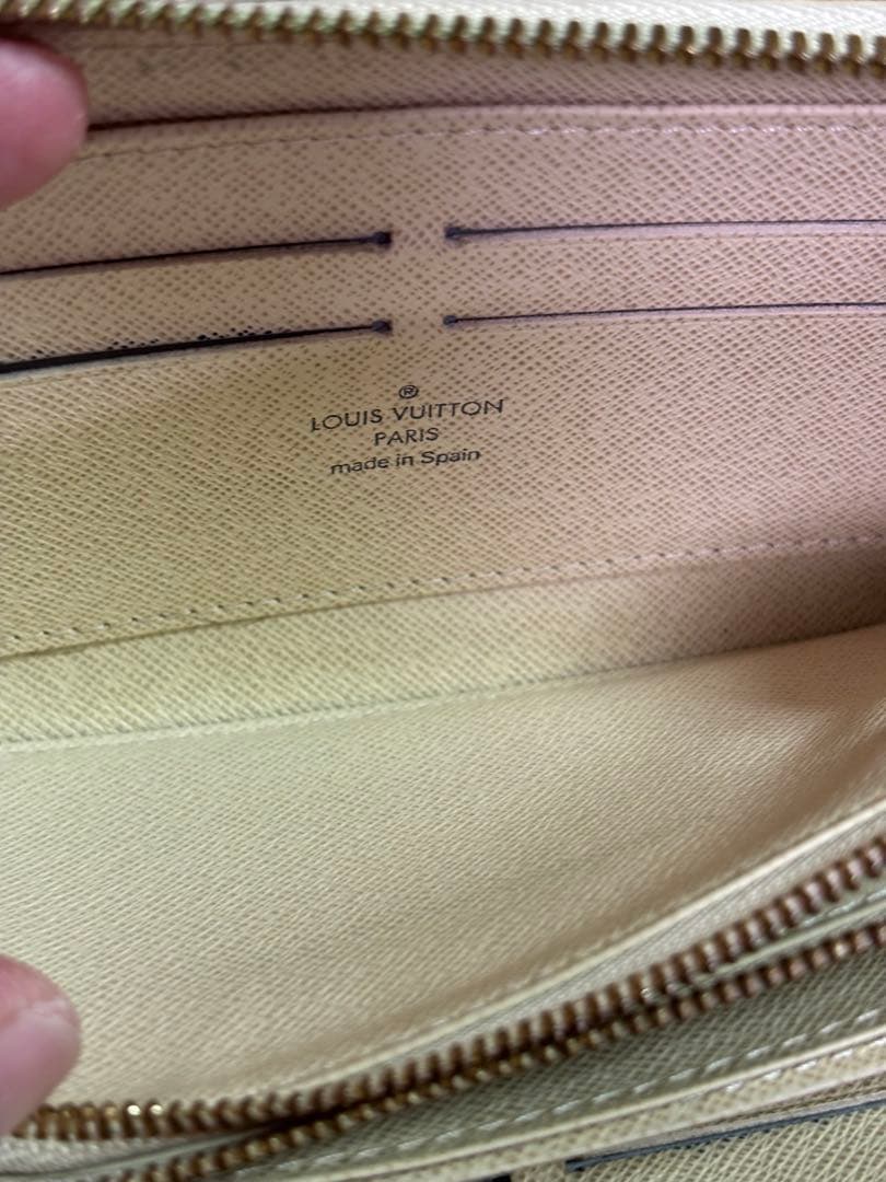 4*☆様 ルイヴィトン ダミエ ジッピーウォレット ラウンドファスナー長財布