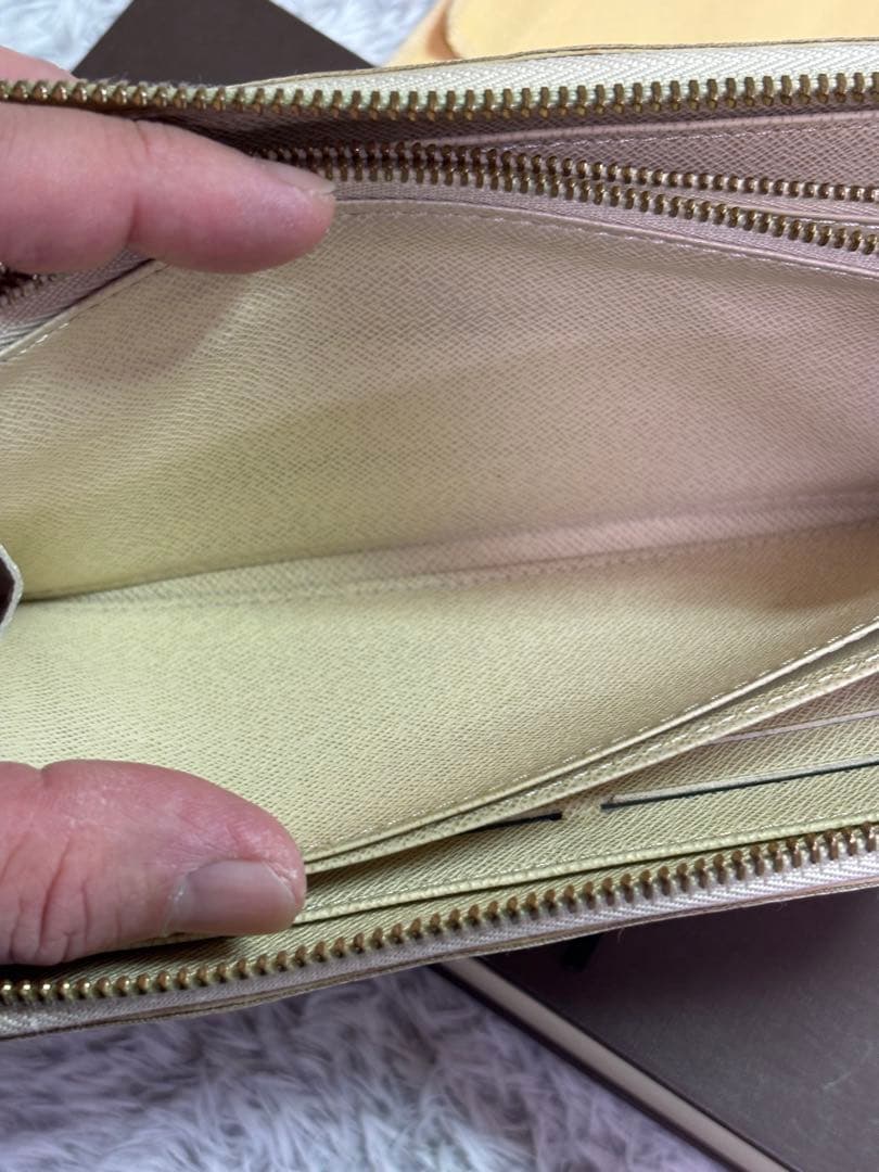 4*☆様 ルイヴィトン ダミエ ジッピーウォレット ラウンドファスナー長財布