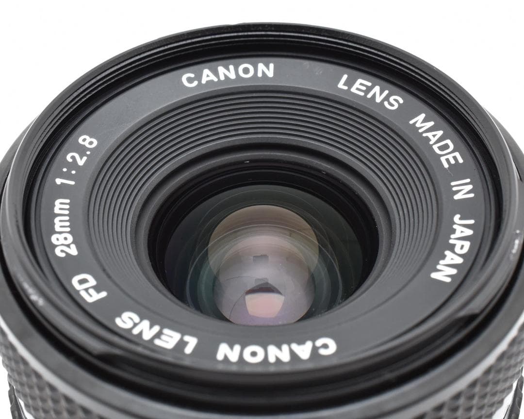 【美品】CANON NEW FD 28mm F2.8 #N8