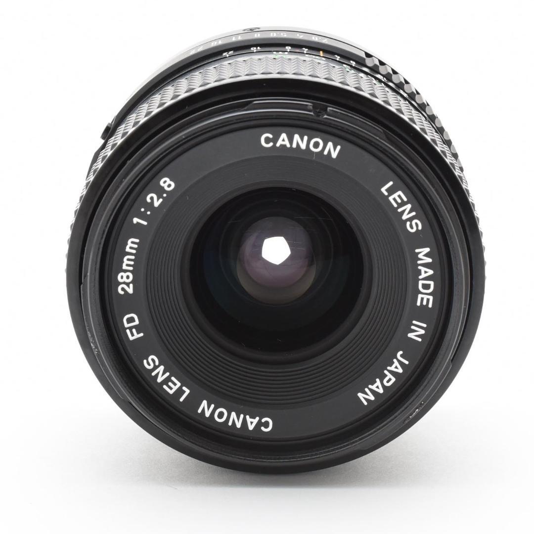 【美品】CANON NEW FD 28mm F2.8 #N8