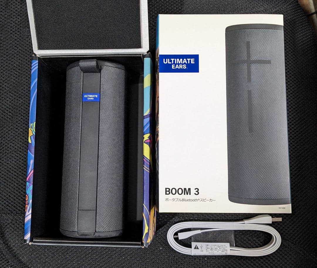 ロジクール Ultimate Ears BOOM3 (WS730BK)ワイヤレス