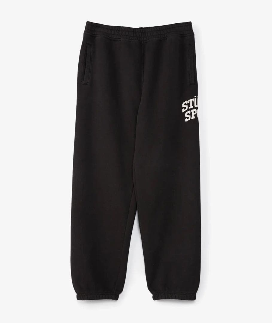 ウェア Stussy sport fleece Pants black