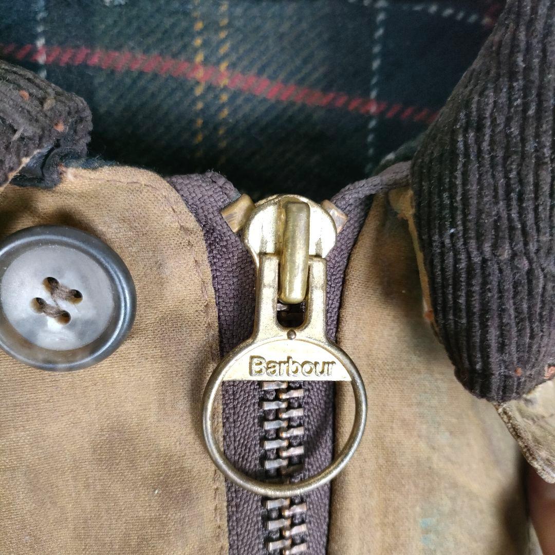 希少♪ バブアー オイルドジャケット BEAUCHAMP 英国製 茶 2XL