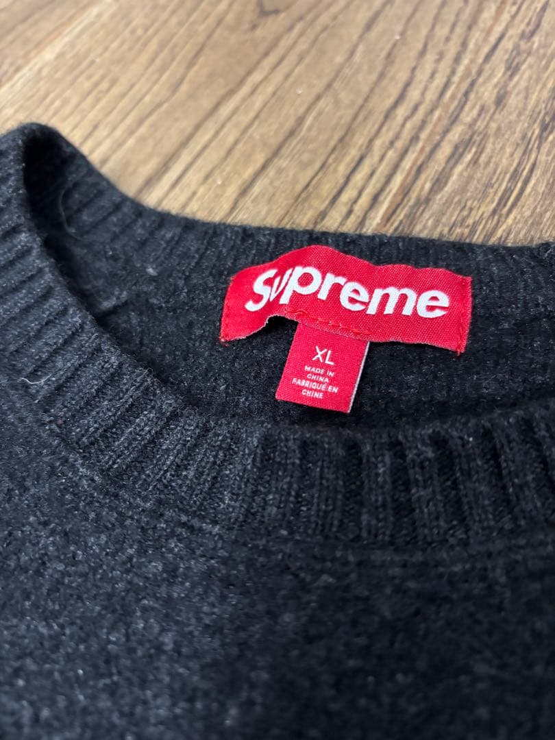 Supreme Terry Small Box Sweater セーター 黒