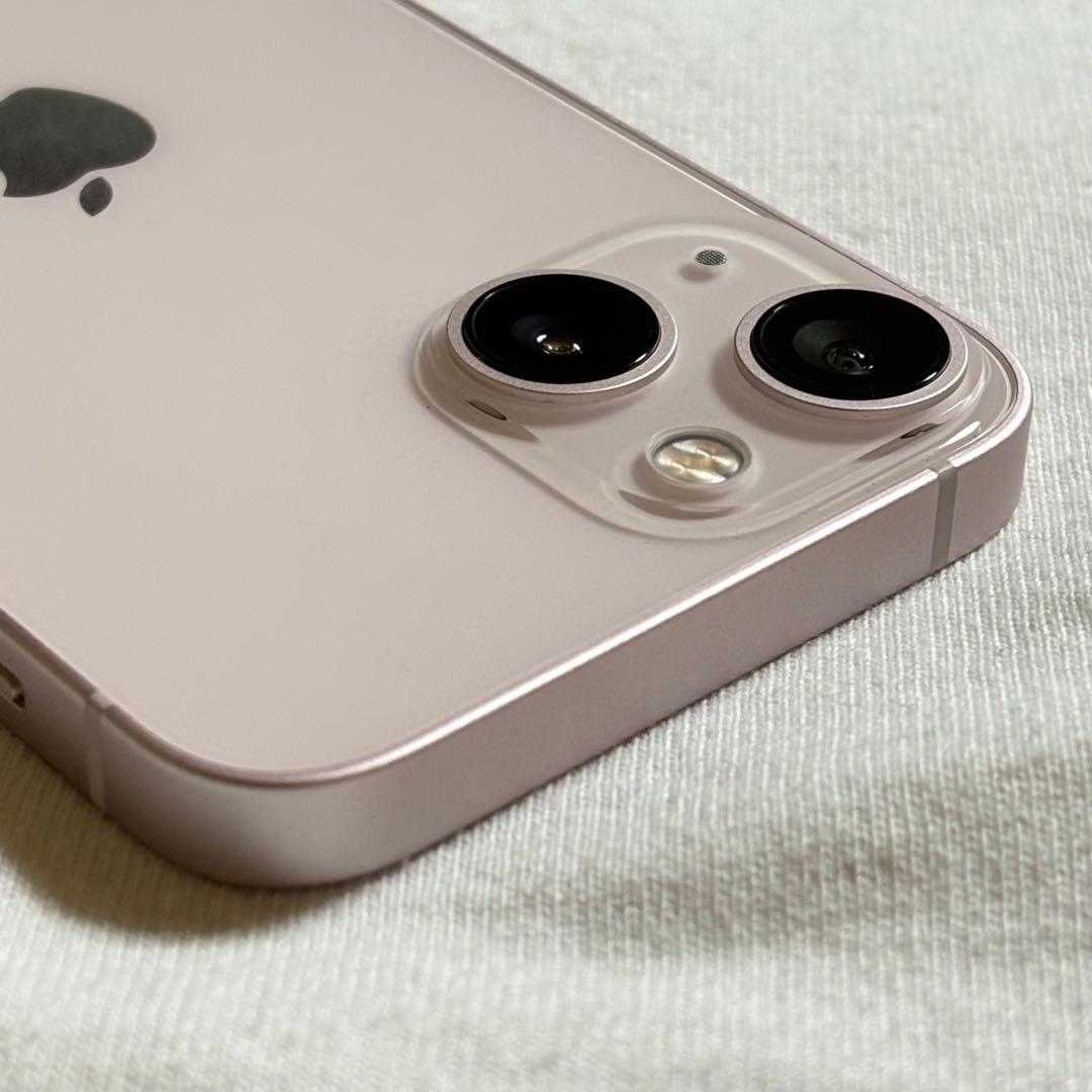 【美品】iPhone 13mini 128GB pink SIMフリー