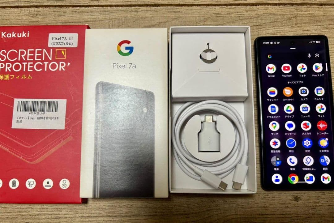 GooglePixel7a チャコール　本体　即日発