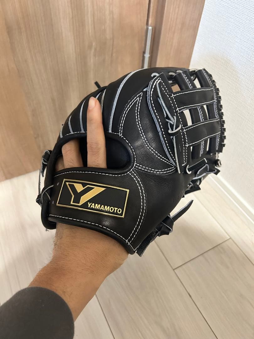 YGS CG98 IN ブラック　美品　小指2本　ジュテルレザー　硬式内野