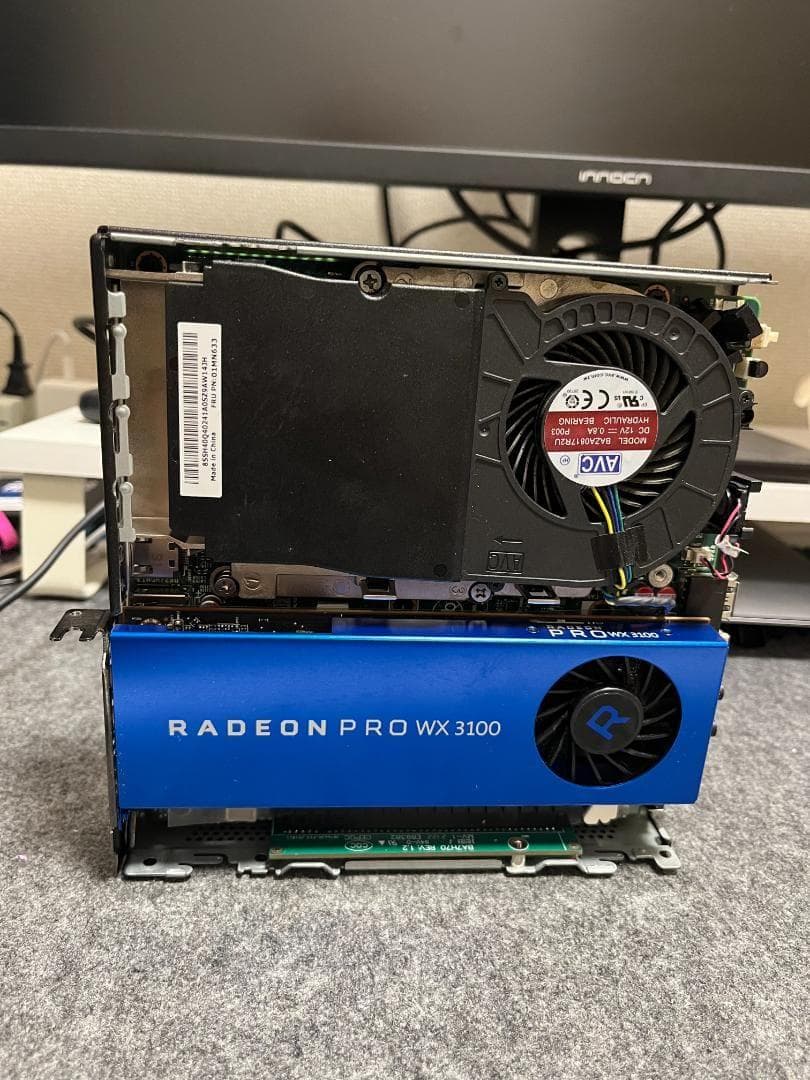 の*様 Lenovo M720q i3第8世代WX3100グラボ8GB RAM