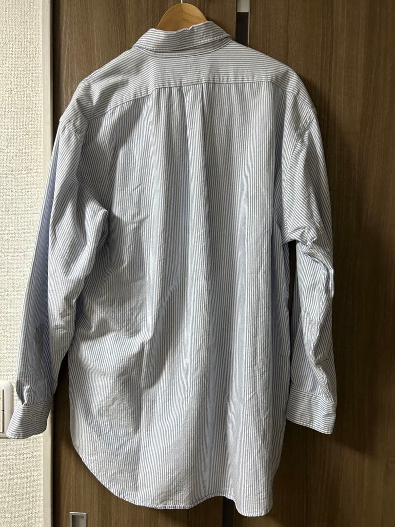 POLO RALPH LAUREN ストライプ　オックスフォード　裾ポニー