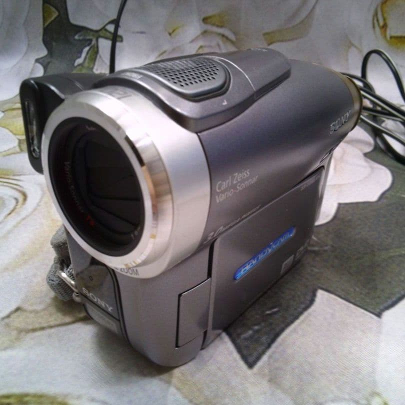SONY　HANDYCAM DCR-DVD403　稼働品フルセット　美品中古品