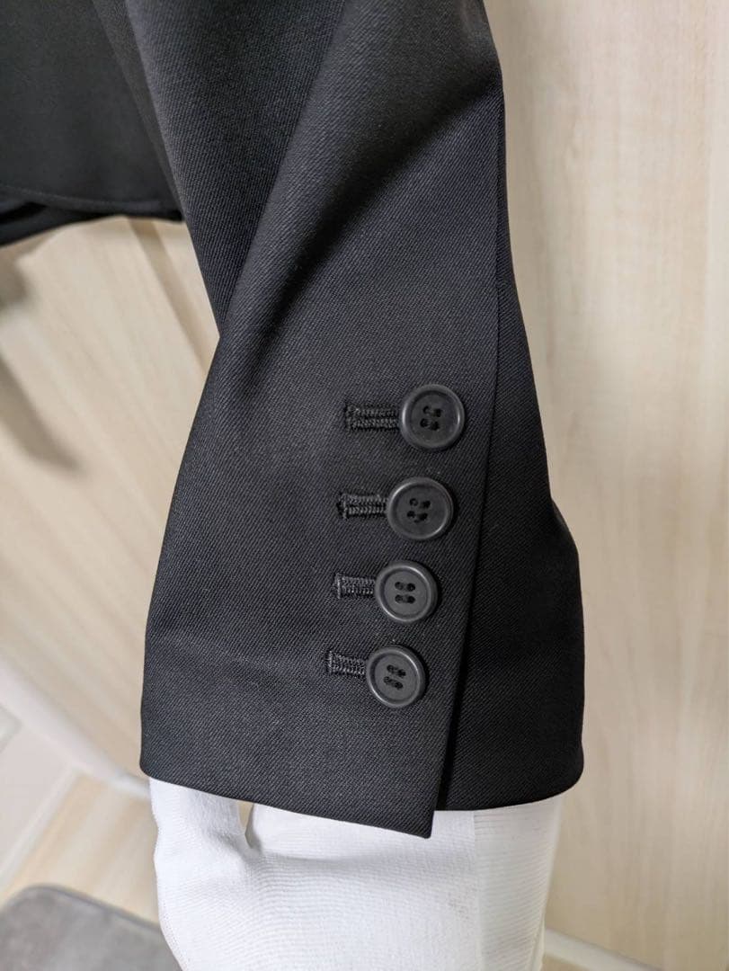 Theory ブラック フォーマル ビジネス　セットアップ パンツスーツ M