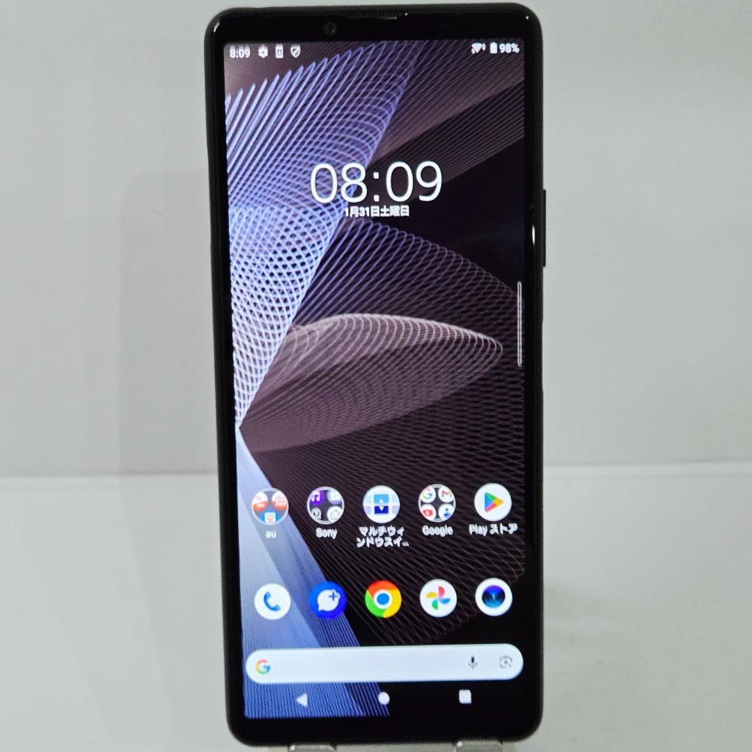 06 Xperia 10 ⅲ ブラック SIMフリー