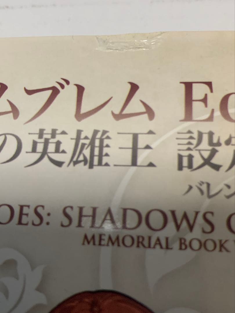 ファイアーエムブレムechoes もうひとりの英雄王 設定資料集