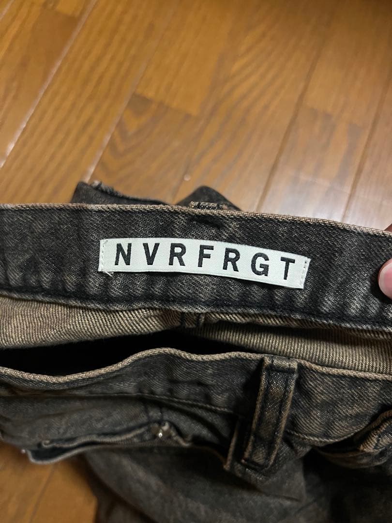 パンツ NVRFRGT 3D TWISTED WIDE LEG PANT 1