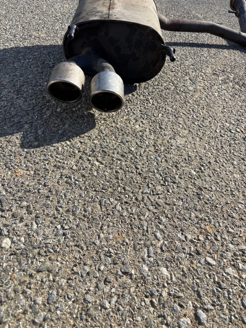 トヨタ　マークXG'sマフラーGRX130 G's 純正マフラー4本だし