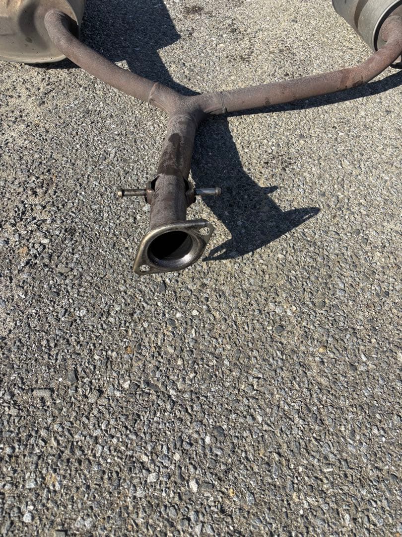 トヨタ　マークXG'sマフラーGRX130 G's 純正マフラー4本だし
