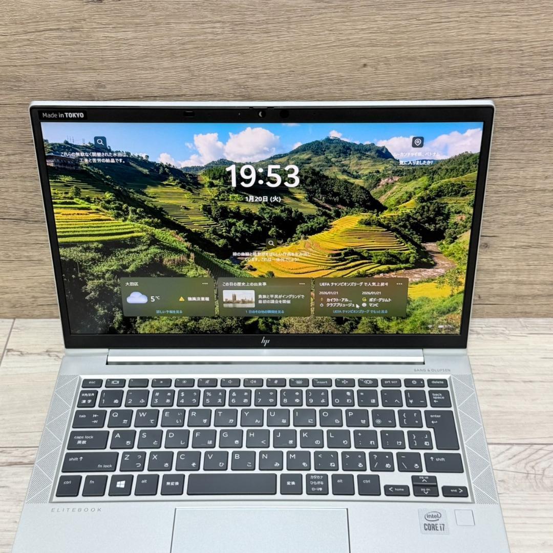 EliteBook 830 G7 Core i7 第10世代 256GB 即納！