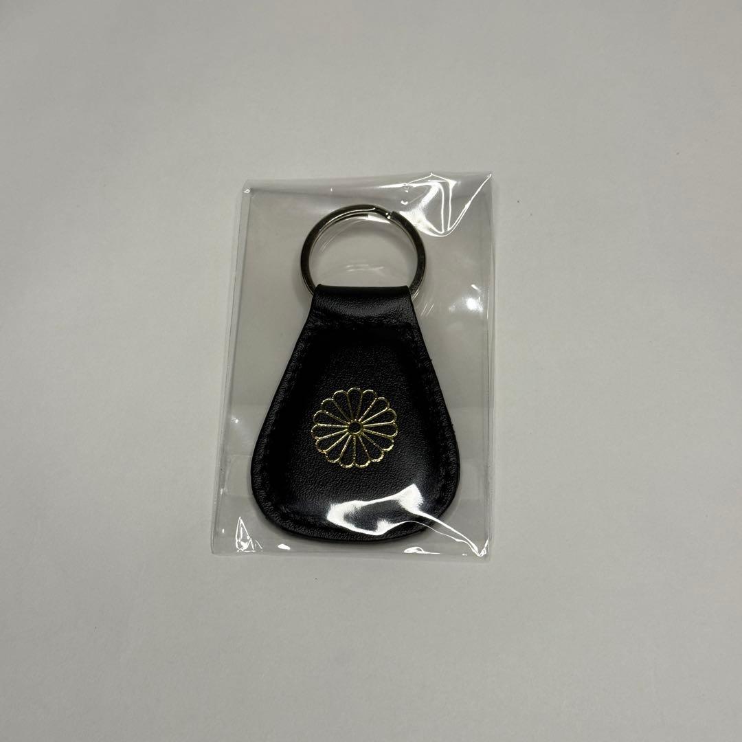 皇居　長財布　ブラック　新品　菊御紋　小銭入れ　キーホルダー　3点