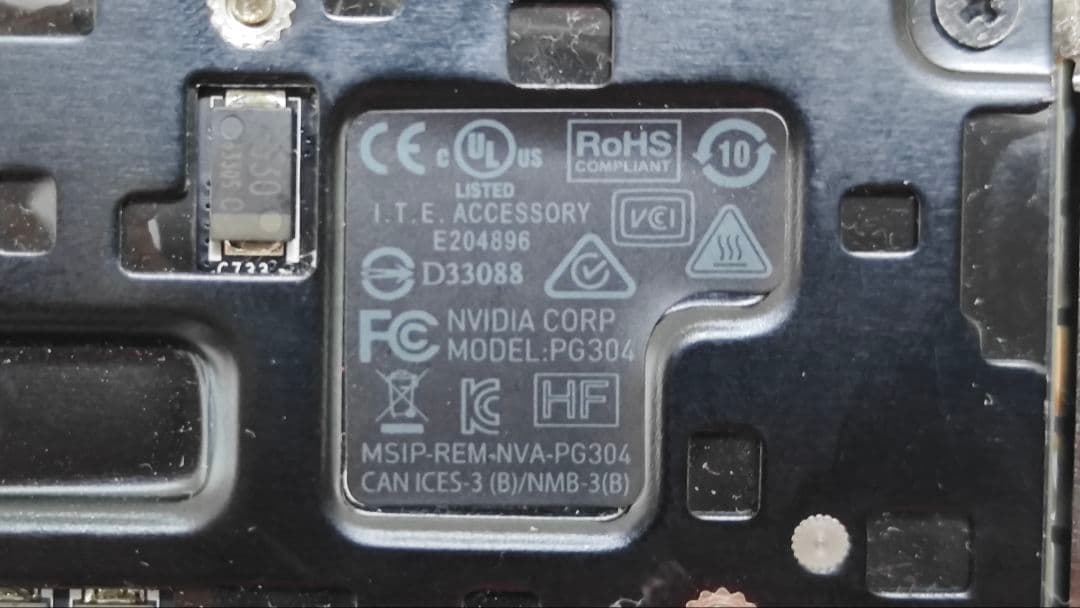 美品★②NVIDIA Tesla M4　4GB GDDR5メモリ　★正常動作品★