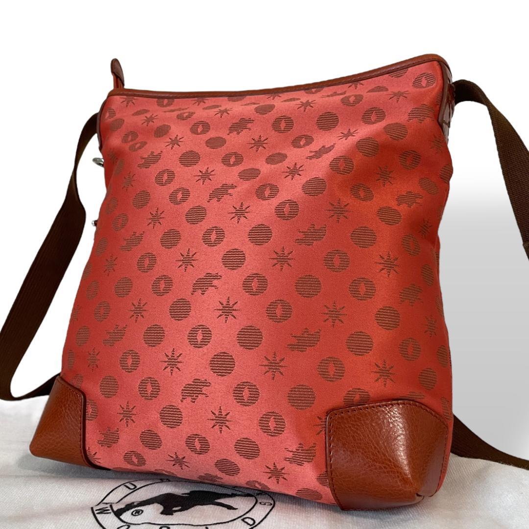 【美品 保存袋付き】ハンティングワールド メッセンジャーバッグ ショルダーバッグ