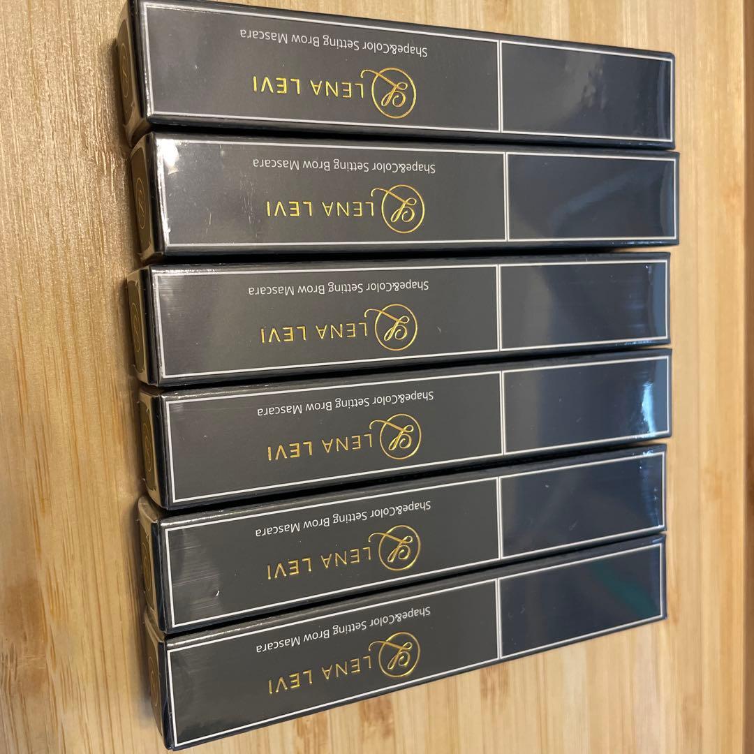 Lena Levi 眉マスカラ 透明 4本セット