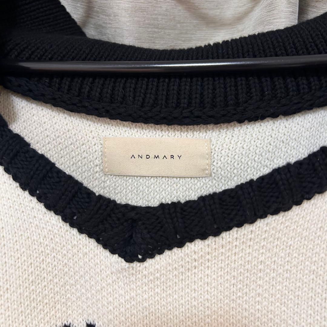 トップス andmary Marie knit tops