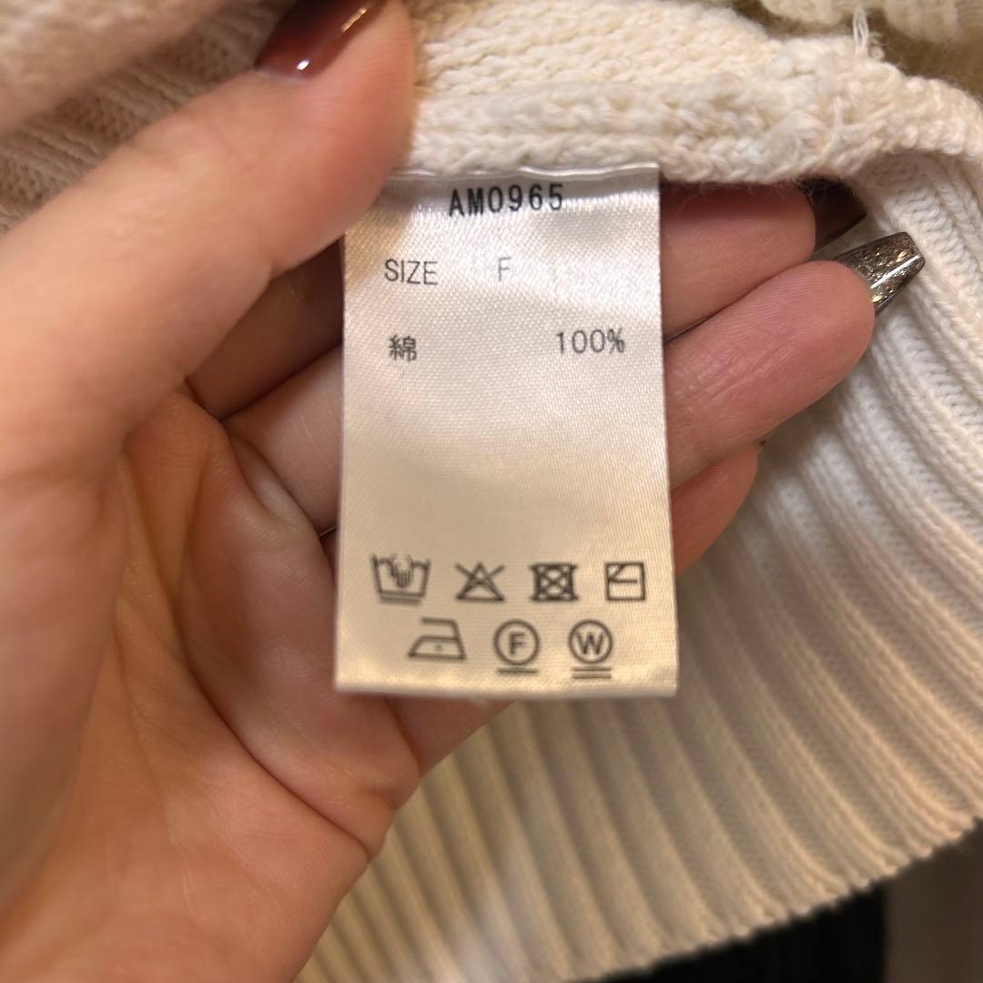 トップス andmary Marie knit tops