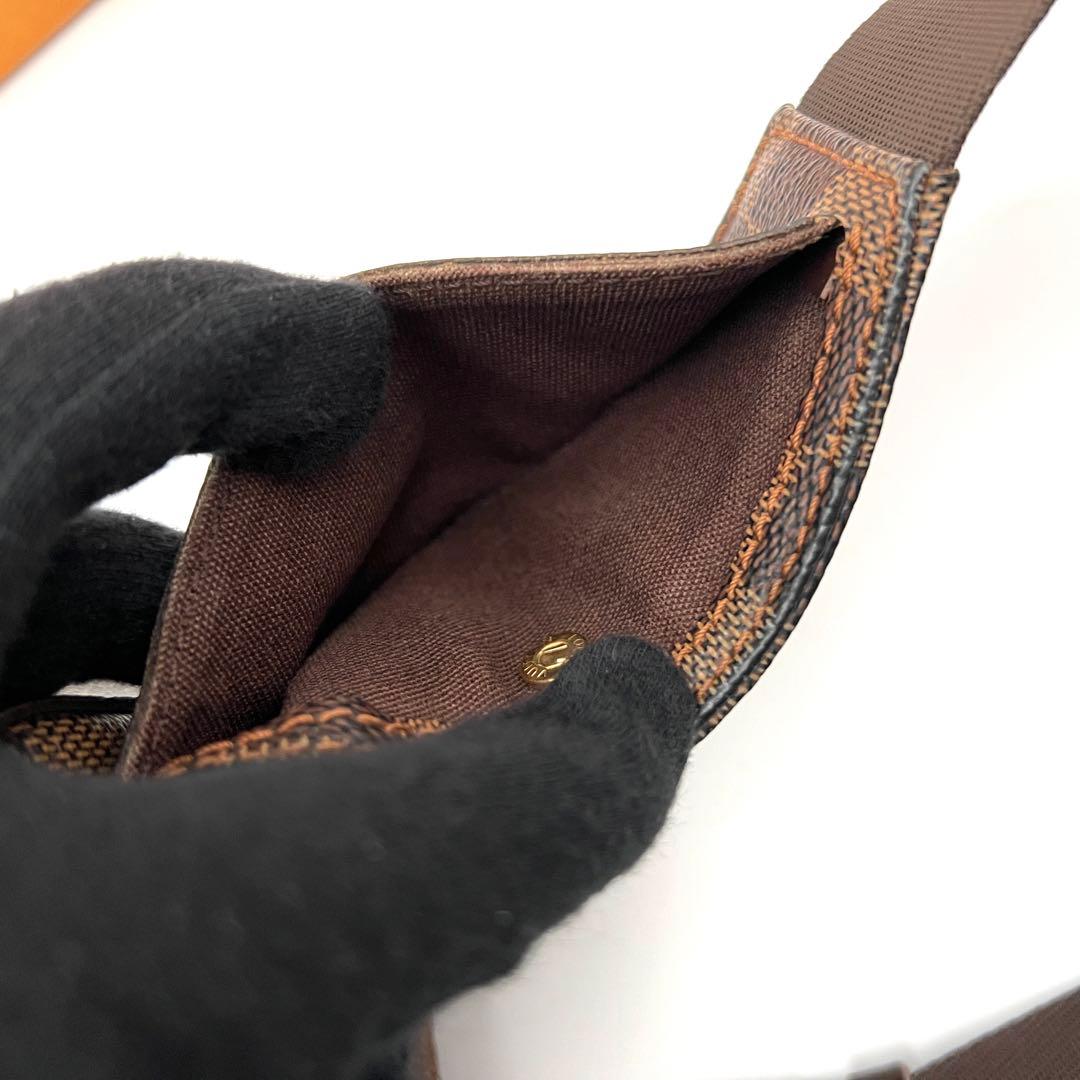 【専用】ルイヴィトン ダミエ ジェロニモス ショルダーバッグ ボディバッグ　茶色