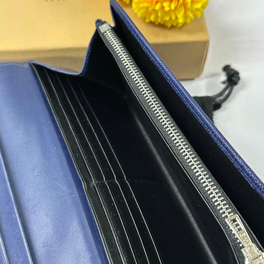 新品同様‼️ 現行　ロエベ　LOEWE 財布　二つ折り　長財布　アナグラム　ロゴ