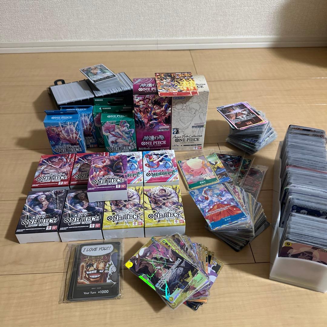 ワンピースカードゲーム 引退品 9割R以上