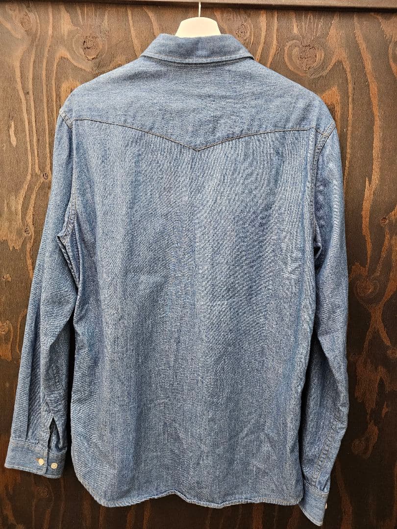 Supreme ls タンガリーシャツ L