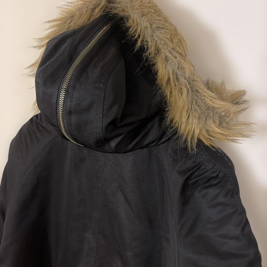 y2k archive ボンバー　フライトジャケット　ファー付　短丈　N-2B