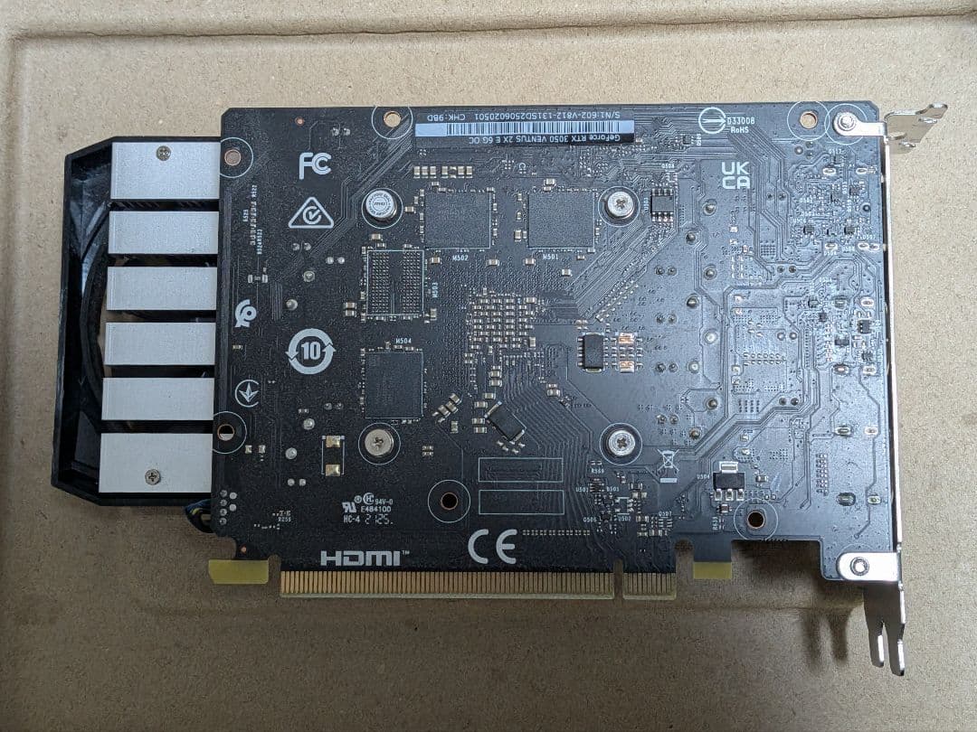 グラフィックボード・グラボ・ビデオカード MSI GeForce RTX 3050 VENTUS 2X E 6G OC