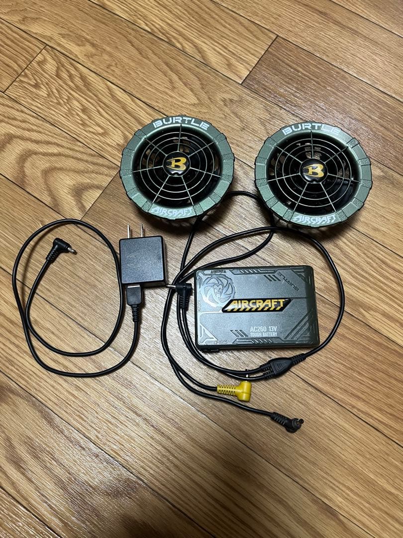 おもち BURTLE エアクラフト AC260 ファン2個セット