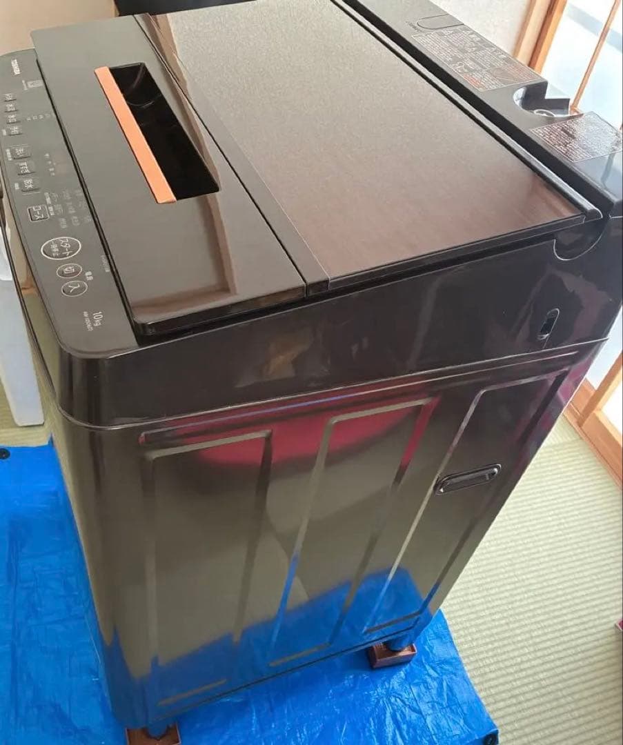 TOSHIBA ザブーン 縦型洗濯機 10kg 本体　大家族用大容量　送料無料