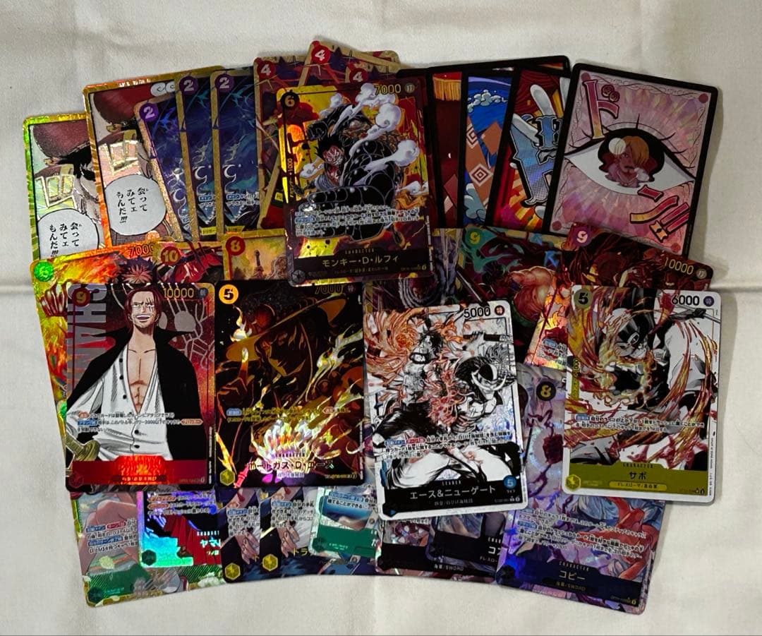 ワンピースカード　引退まとめ売り　パラレル